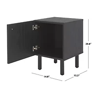 Ophelia 1 Door Nightstand
