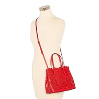 Liz Claiborne Antonia Laser Cut Satchel