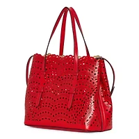 Liz Claiborne Antonia Laser Cut Satchel