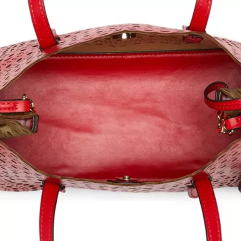 Liz Claiborne Antonia Laser Cut Satchel