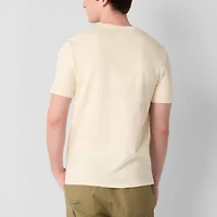 Frye and Co. Mens Crew Neck Short Sleeve Regular Fit Graphic T-Shirt