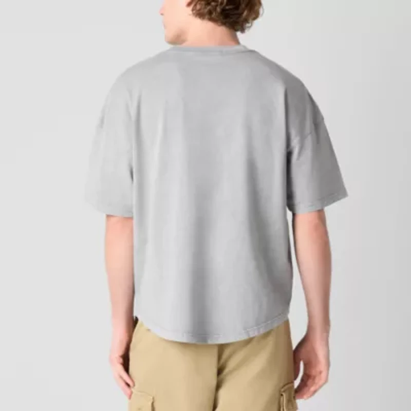 Arizona Mens Curved Hem Boxy Fit T-Shirt