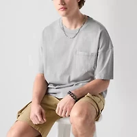 Arizona Mens Curved Hem Boxy Fit T-Shirt