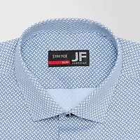 J. Ferrar 360 Stretch Performance Mens Slim Fit Wrinkle Free Long Sleeve Dress Shirt