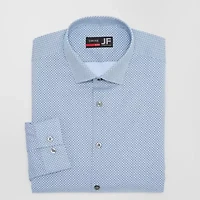 J. Ferrar 360 Stretch Performance Mens Slim Fit Wrinkle Free Long Sleeve Dress Shirt