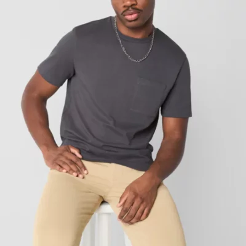 Stylus Mens Crew Neck Short Sleeve T-Shirt