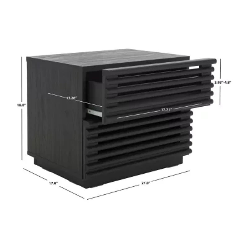 Averi 2-Drawer Nightstand