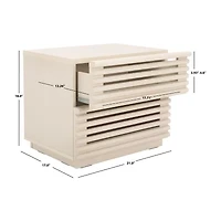 Safavieh Averi 2-Drawer Nightstand