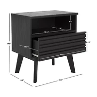 Esma 1-Drawer Nightstand