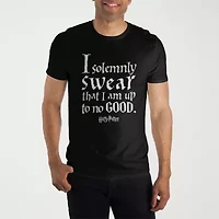 Mens Short Sleeve Harry Potter Graphic T-Shirt