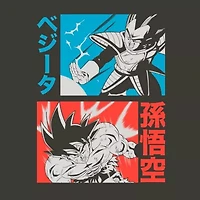 Mens Short Sleeve Dragon Ball Z Graphic T-Shirt