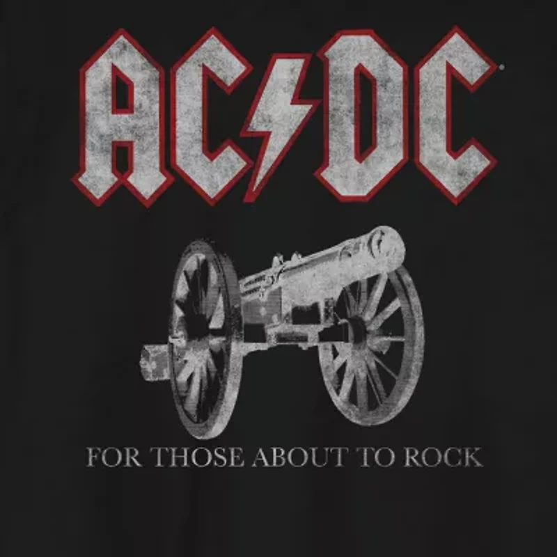 Mens Short Sleeve AC/DC Graphic T-Shirt