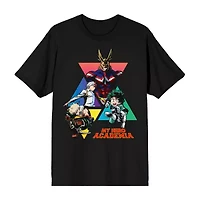 Mens Short Sleeve My Hero Academia Graphic T-Shirt