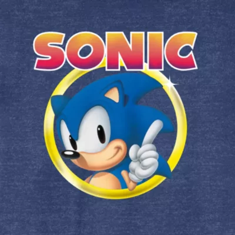 Mens Short Sleeve Sonic the Hedgehog Graphic T-Shirt
