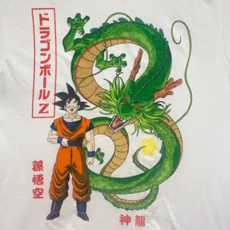 Novelty Mens Crew Neck Short Sleeve Relaxed Fit Dragon Ball Z Graphic T-Shirt