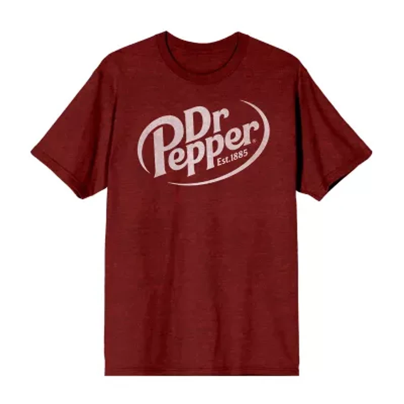 Novelty Mens Crew Neck Short Sleeve Relaxed Fit Graphic T-Shirt