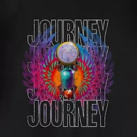Novelty Journey Mens Crew Neck Short Sleeve Relaxed Fit Graphic T-Shirt