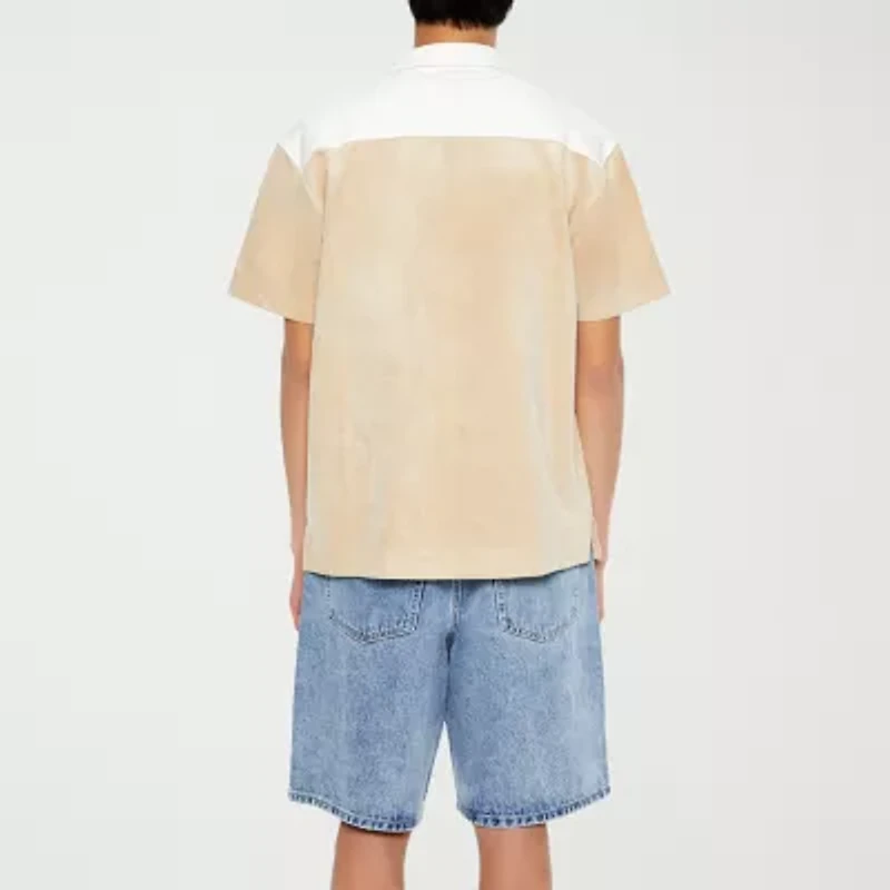 Forever 21 Mens Short Sleeve Button-Down Shirt