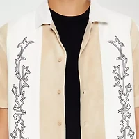 Forever 21 Mens Short Sleeve Button-Down Shirt