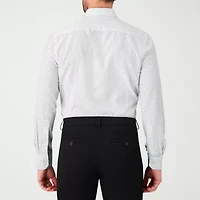 Report Collection Performance Mens Long Sleeve Modern Fit Wrinkle Free Button-Down Shirt