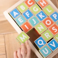 Melissa & Doug Nat Parks Wooden Blocks & Cube 28-pc. Puzzle
