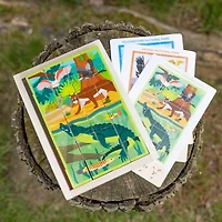 Melissa & Doug Nat Parks Wooden Blocks & Cube 28-pc. Puzzle