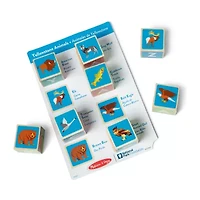 Melissa & Doug Nat Parks Wooden Blocks & Cube 28-pc. Puzzle