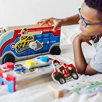 Melissa & Doug Paw Patrol 2 Match & Build Mission Cruiser Interactive Toy