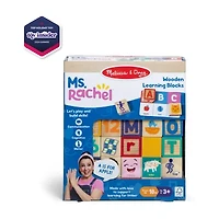 Melissa & Doug Ms. Rachel Blocks + Activity Cards Interactive Toy