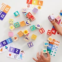 Melissa & Doug Ms. Rachel Blocks + Activity Cards Interactive Toy
