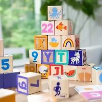 Melissa & Doug Ms. Rachel Blocks + Activity Cards Interactive Toy