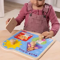 Melissa & Doug Ms. Rachel Jumbo Knob 4-pc. Puzzle