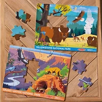 Melissa & Doug Npf 24 Piece Jigsaw Bundle 2-pc. Puzzle