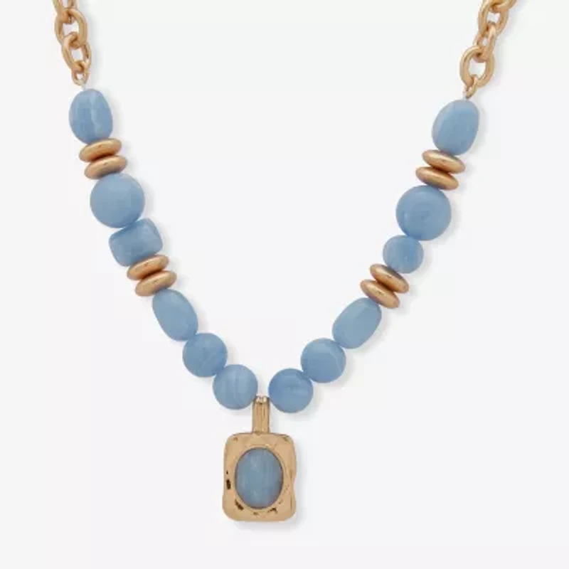 a.n.a Womens 16 Inch Beaded Necklace