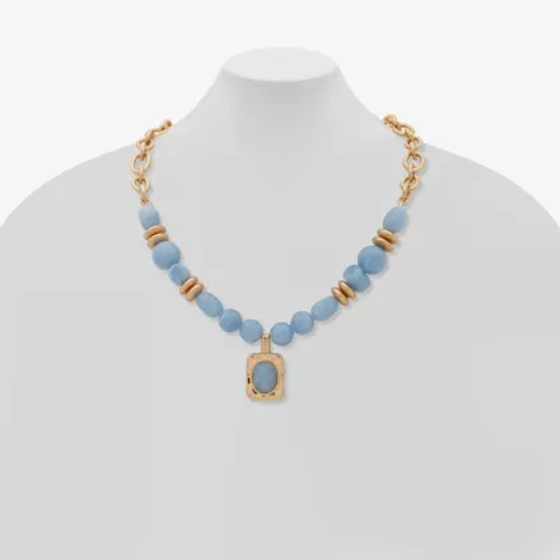 a.n.a Womens 16 Inch Beaded Necklace