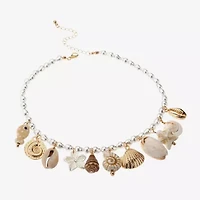 Bijoux Bar Womens 18 1/2 Inch Statement Necklace