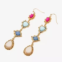 Bijoux Bar Womens Drop Earrings