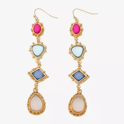 Bijoux Bar Womens Drop Earrings