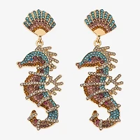 Bijoux Bar Womens Drop Earrings