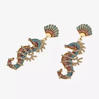 Bijoux Bar Womens Drop Earrings