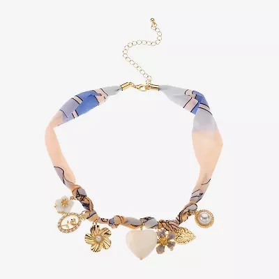 Bijoux Bar Womens 18 1/2 Inch Statement Necklace