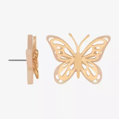 Bijoux Bar Delicates 29mm Butterfly Stud Earrings