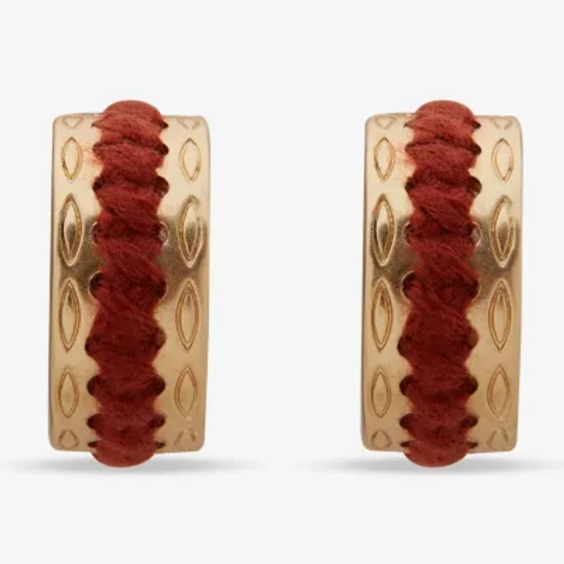 a.n.a Womens 20.8mm Hoop Earrings