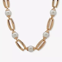 Worthington Womens 17 Inch Collar Necklace