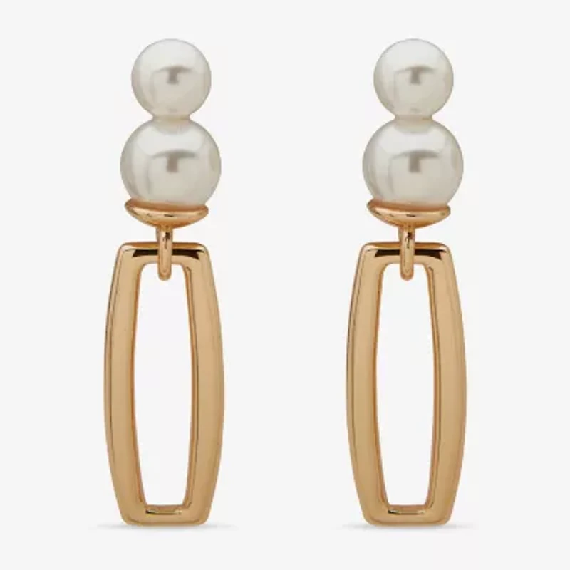 Worthington Womens Drop Earrings