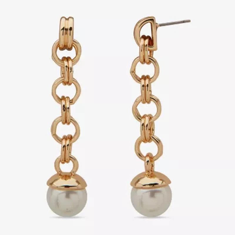 Worthington Womens Drop Earrings