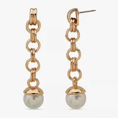 Worthington Womens Drop Earrings
