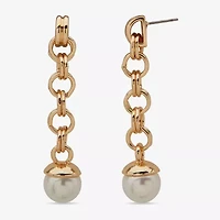 Worthington Womens Drop Earrings