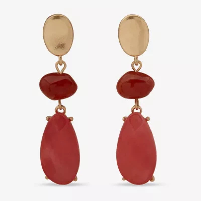a.n.a Womens Drop Earrings