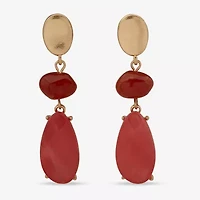 a.n.a Womens Drop Earrings